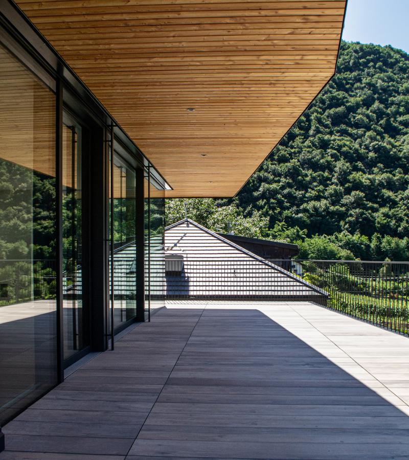Appartamenti vicino a Bolzano - Terrazza